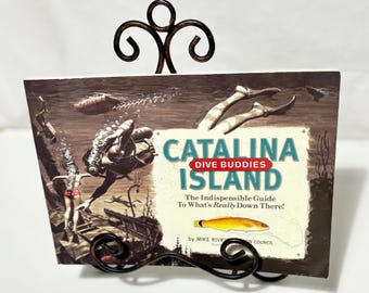Dive Buddy Catalina Island Scuba Diver California Guide Book For Divers