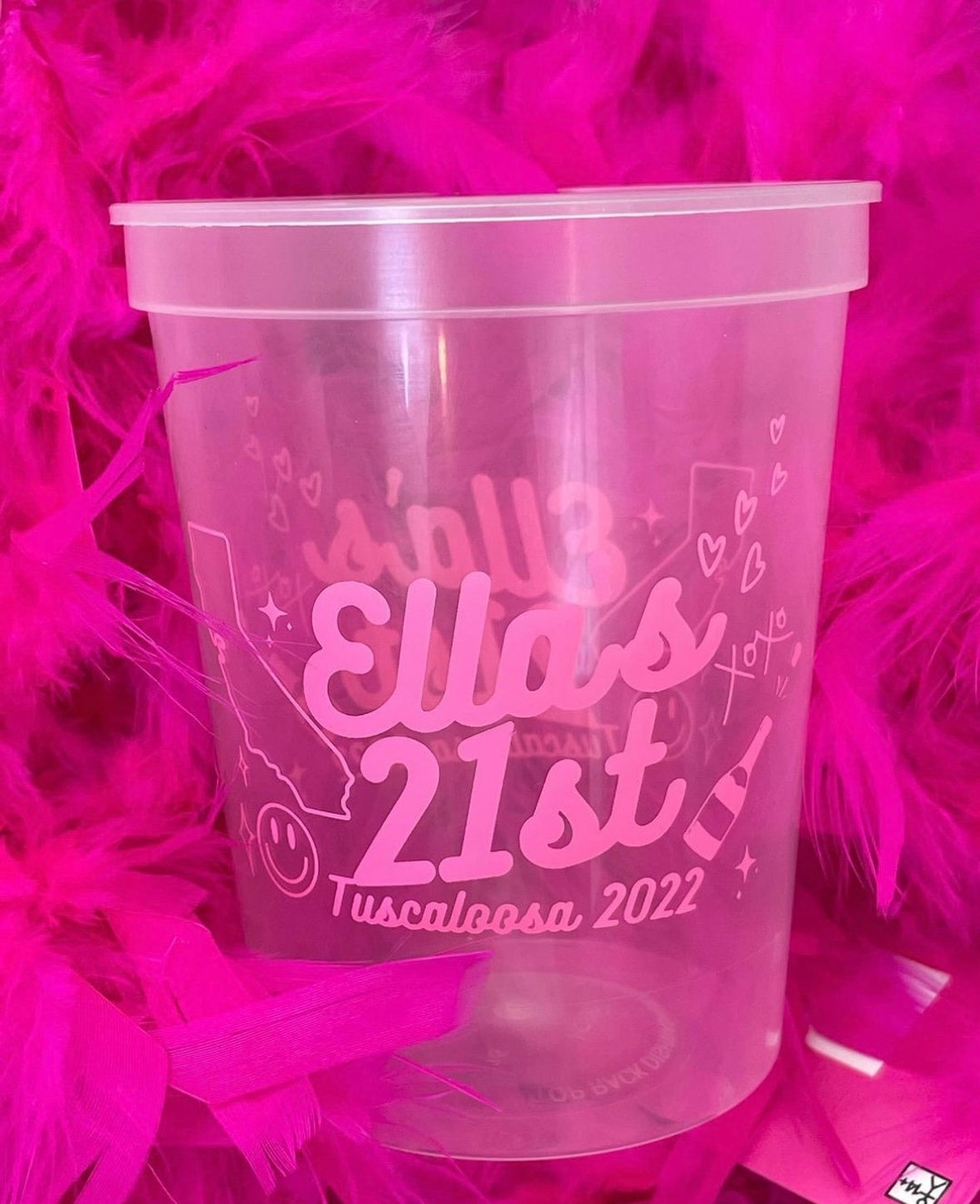 Custom Cups Party Cups Stadium Cups Plastic Custom Stadium Etsy