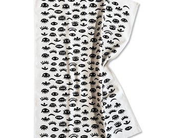 Eye Pattern Tea Towel