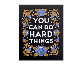 Hard Things Print