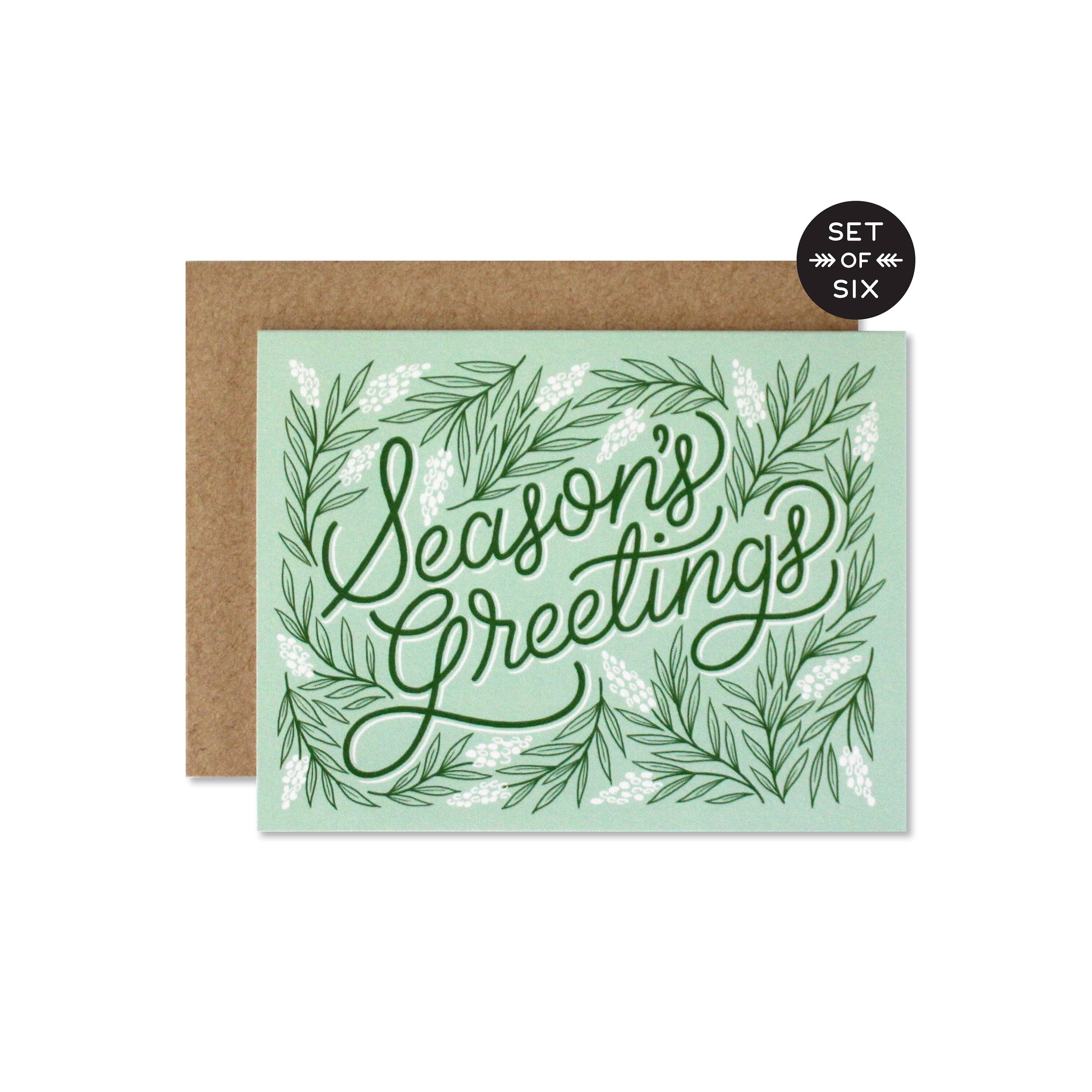Season's Greetings Boxed Set - Etsy