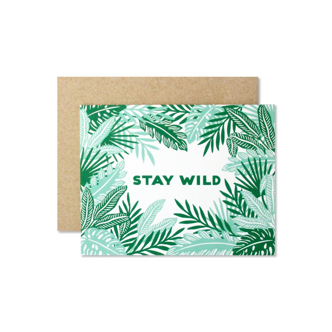 Stay Wild - Etsy