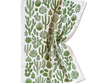 Cactus Tea Towel