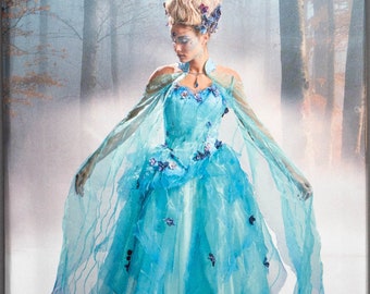 fairy path dresses Uncut Simplicity Sewing Pattern 8629 Firefly Path Designs Misses' Fantasy  Cosplay Fairy Costume Gown in Sizes 6-8-10-12-14 14-22 FF