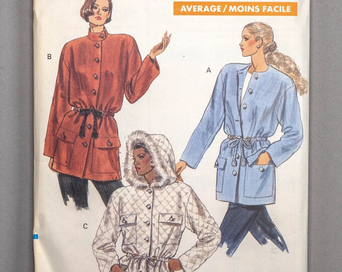 V7683 | 12-16 | Vogue 7683 Lined Casual Jacket or Parka Sewing Pattern ...