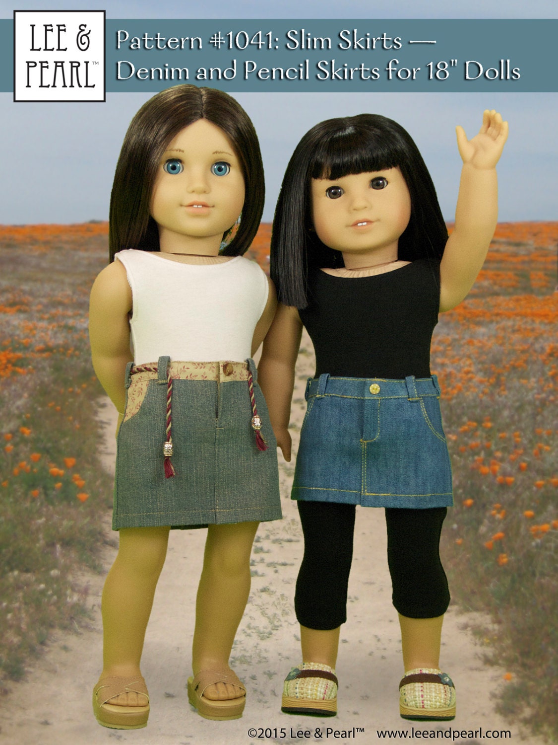 L&P 1041: Slim Skirts / Denim and Pencil Skirt Pattern for 18 - Etsy