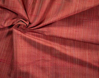 100% Silk Strié Shantung by the HALF Yard – Fabric, Dupioni, Taffeta, Sewing, Crafts, Dressmaking, Dolls, Drapery, Deadstock, Sustainable