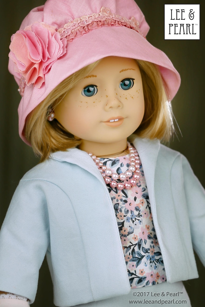 L&P 2064 Posh Accessories Pattern for 18 inch dolls such as Etsy