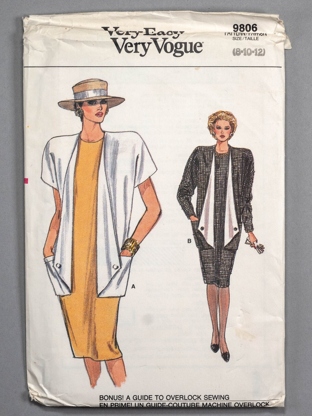 定番のお歳暮 Easy Very | 14-16* Sz | V9806 Vogue 80s Retro Misses 9806 K-POP・アジア