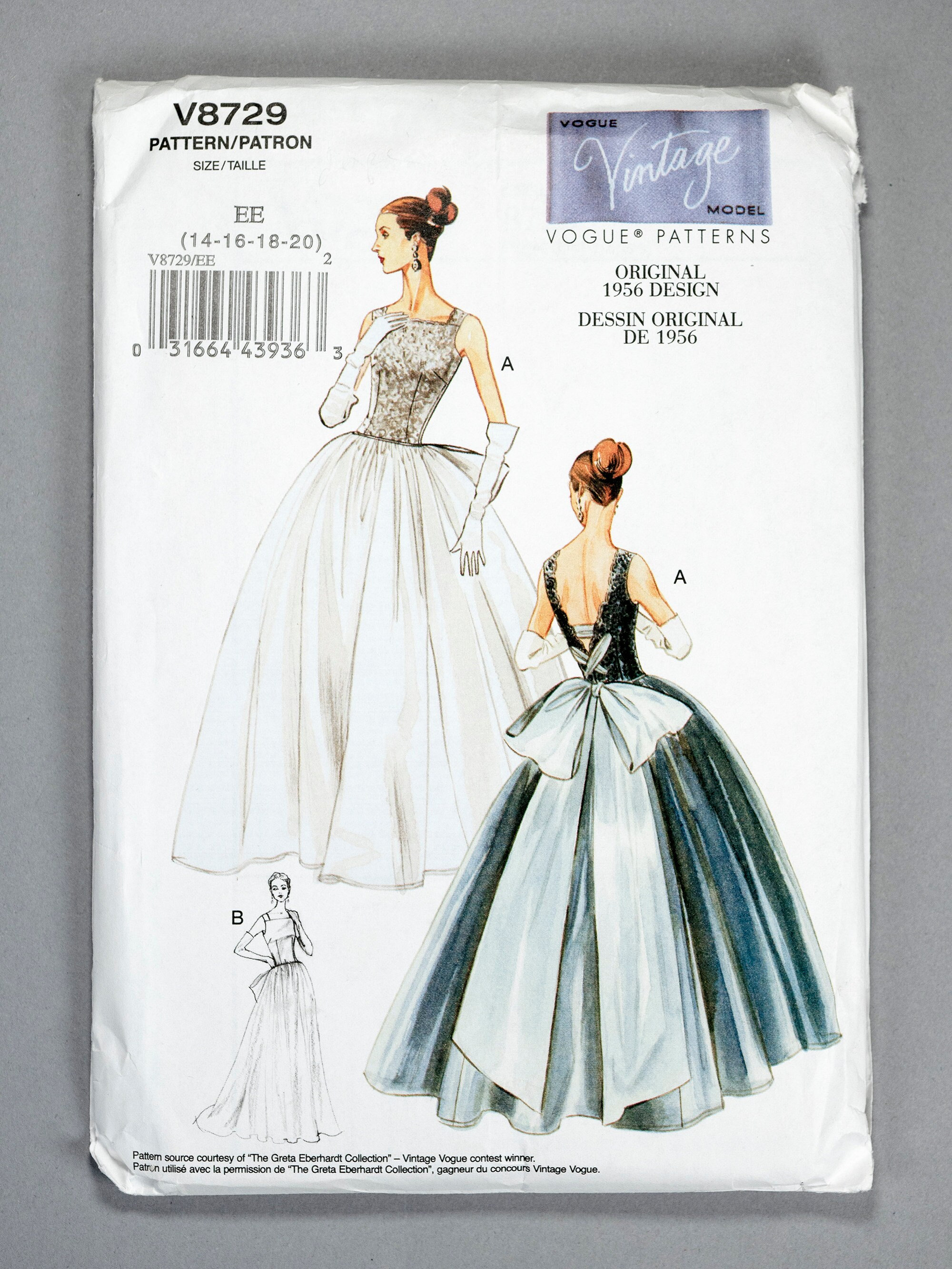 Amazon.com: Vogue Vintage Model Pattern V8729 Misses