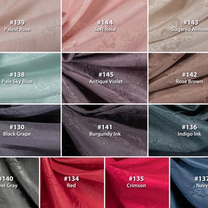 100% Silk Korean &quot;Sukgosa&quot; by the HALF YARD: semi-sheer figured openwork silk fabric for sewing dolls hanbok bojagi deadstock sustainable