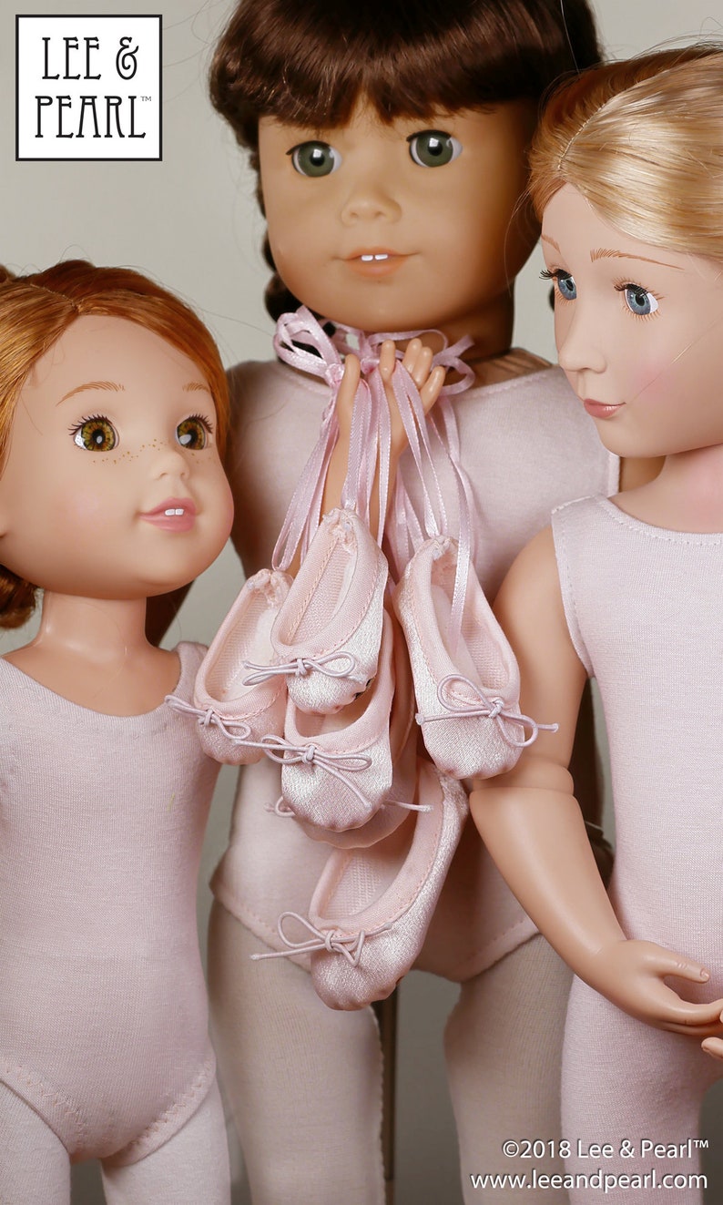 L&P 1075 Ballet Slippers Pattern for 18 Inch American Girl Etsy