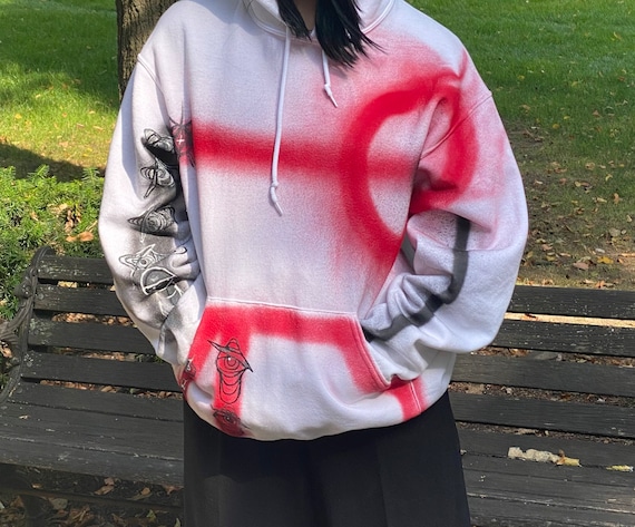 Pierce Spray Paint Hoodie 