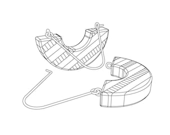 Semi-circle Dangles