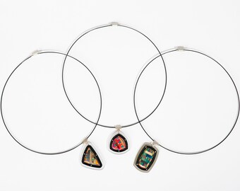 Plexiglass Chocker Necklace