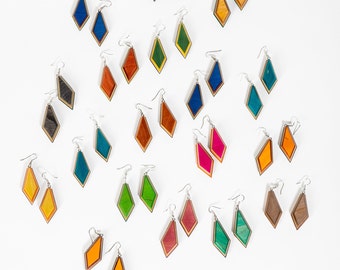 Simple Diamond Dangles