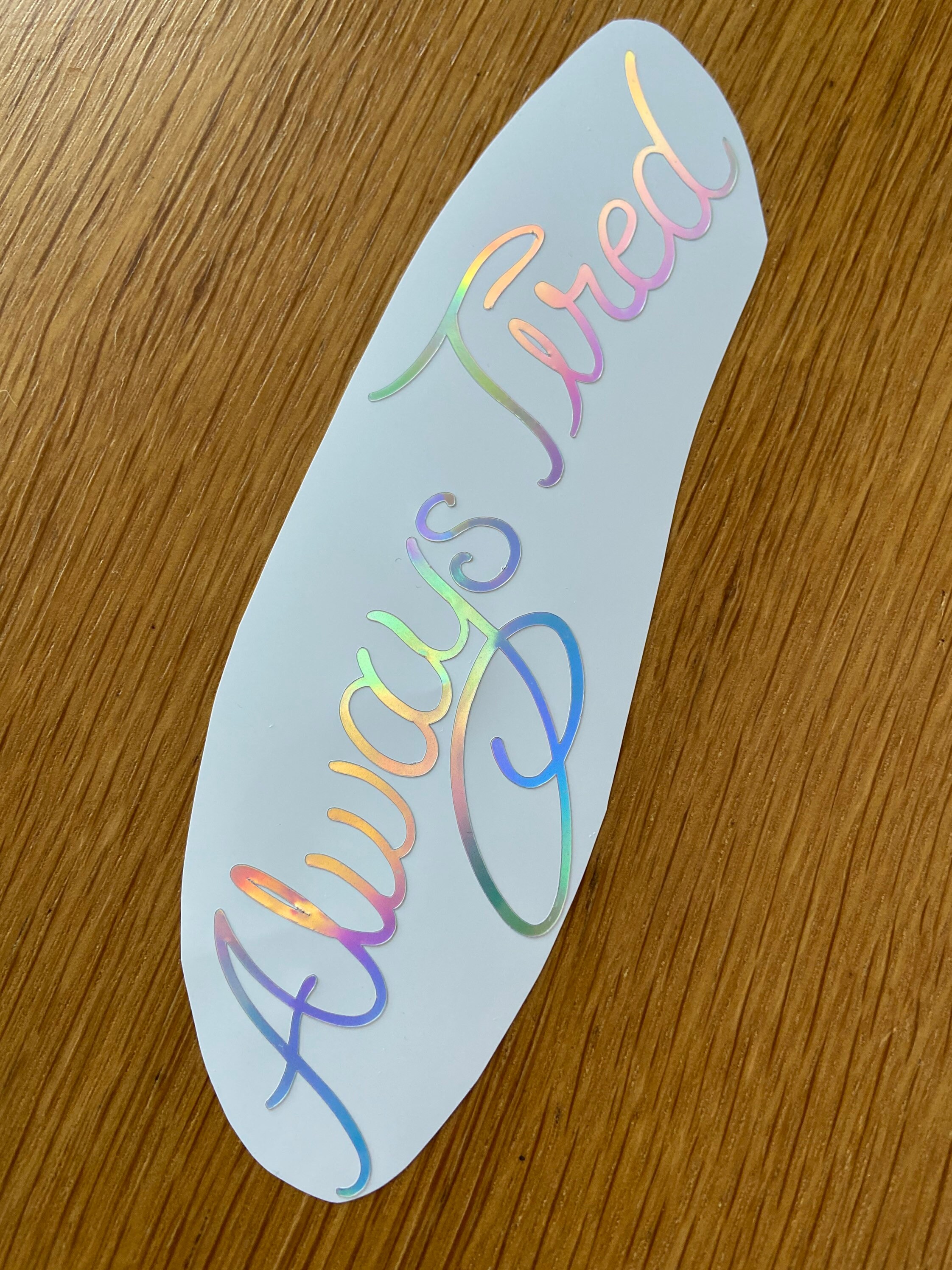 Always Tired Post Malone vinyl decal car decal post Malone Etsy