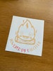 Powered by Calcifer Vinyl Car Decal 