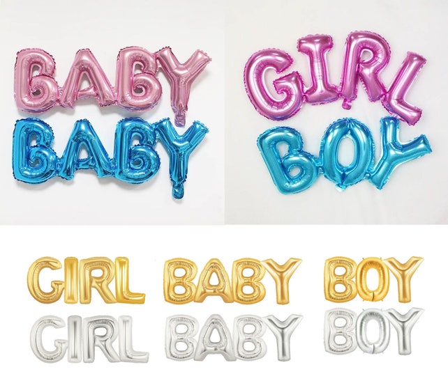 oh boy balloons silver