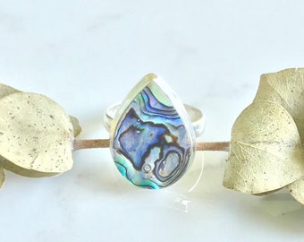 Catalina Island | Abalone Shell | Ring Size 9 | Sloan Stones