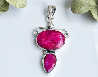 Hibiscus Thailand Ruby Necklace | Go Getter | Women Empowerment | Sloan’s Stones