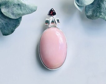 Andes Mountains Peru Pink Opal Necklace | Heart Chakra | Sloan’s Stones