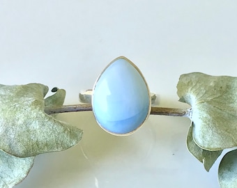 Owyhee Blue Opal-Strength, Confidence, Inner Exploration, Amplification of Positive Emotions | Size 7 | Sloan Stones