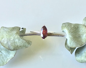 Garnet | Law of Attraction | Ring Size 7.5 | Sloan Stones