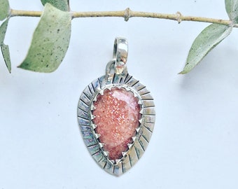 Norwegian Sunstone Necklace With Adjustable Length | Women Empowerment | Leadership | Strength | Abundance of Blessings | Sloan’s Stones