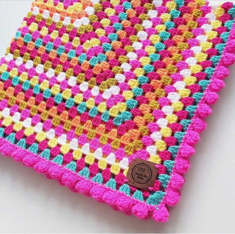 crochet blanket for baby girl