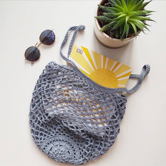 etsy crochet market bag