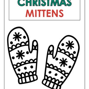 Weihnachtsmalbuch für Kinder und Erwachsene, Weihnachtsaktivitätsbuch, Malbuch für Kinder zum digitalen Download