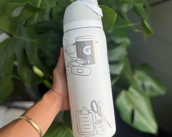 Athletic Sports Trainer Owala Water Bottle