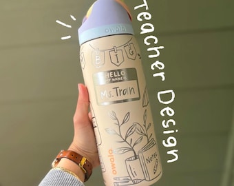 Teacher Owala Custom Engraved 32oz