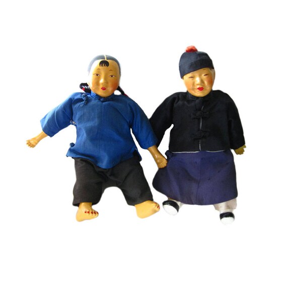 vintage asian dolls