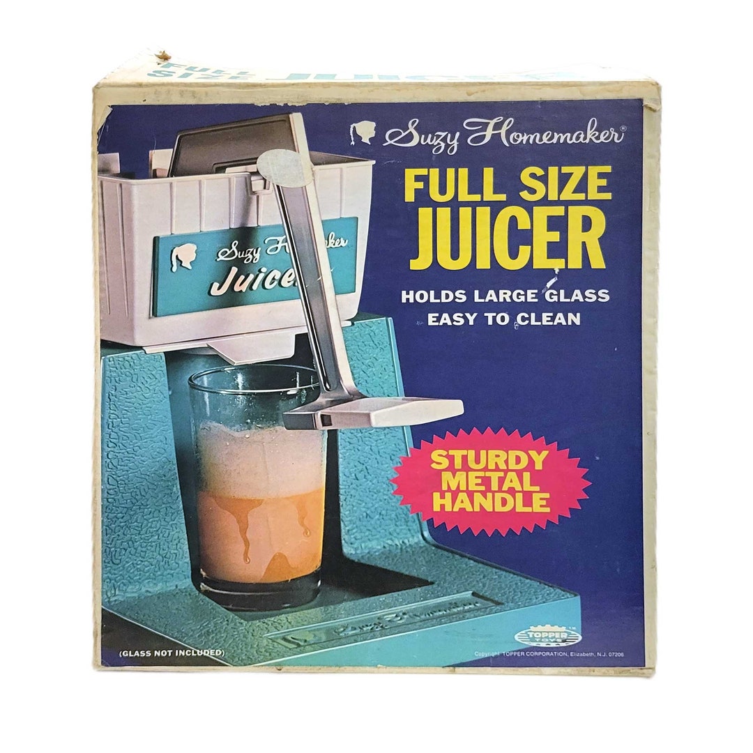 Suzy Homemaker Full Size Juicer in Original Box With Direction Sheet