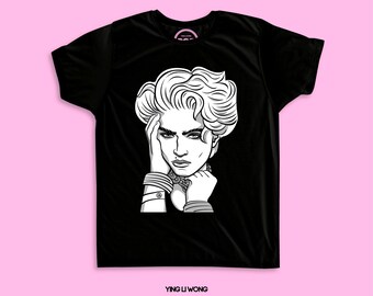 Madonna T-shirt, Madame X T-shirt, Queen of Pop T-shirt, Madonna 1983 T-shirt, Madonna Borderline T-shirt, Ying Li Wong