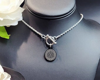 Hecate Sigil Stainless Steel Toggle Necklace,Hecate Necklace,Hecate Jewelry,Witchy Necklace,Witchy Jewelry Gift,Goddess Jewelry,Hecate Gifts