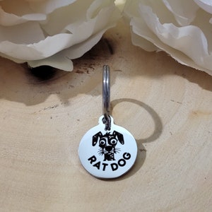 Rat Dog Pet Charm-Grateful Dead,Deadheads,Hippie Pet Charms,Boho Pet Charm,Grateful Dead pet Charms,Grateful Dead pet Tags,Dog Charm