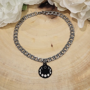 Moon Phases Stainless Steel Ankle Bracelet-Witchy Anklet,Witchy Jewelry,Witch Bracelet, Pagan Jewelry,Boho Jewelry,Spiritual Jewelry,Moon