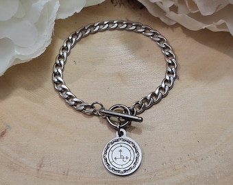 Lilith Sigil Toggle Bracelet-Witchy Jewelry,Witch Bracelet,Lilith Jewelry,Always Be Lilith,Sigil Bracelet,Lilith Bracelet,Pagan Jewelry