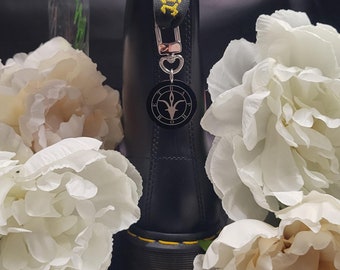 Baphomet Boot Charm-Shoe Accessories,Boot Jewelry,Baphomet Sigil  Boot Charm,Occult Boot Charm,Boot Accessory,Witchy Boot Charm,Witchcraft