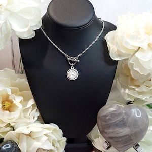 Lilith Sigil Stainless Steel Toggle Necklace-Lilith Necklace,Lilith Jewelry,Always Be Lilith Never Eve,Witchy Necklace,Witchy Jewelry Gift