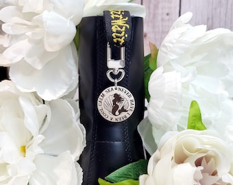 Witchy Mermaid Boot Charm-Shoe Accessories,Boot Jewelry,Gothic Boot Charm,Grunge Boot Charm,Boot Accessory,Witchy Boho Charm,Witchy Vibes