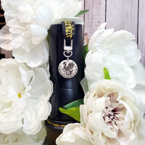 Witchy Pheonix Boot Charm-Shoe Accessories,Boot Jewelry,Gothic Boot Charm,Grunge Boot Charm,Boot Accessory,Witchy Boho Charm,Witchy Vibes