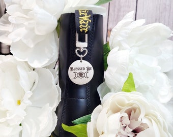 Witchy Blessed Be Boot Charm-Shoe Accessories,Boot Jewelry,Gothic Boot Charm,Grunge Boot Charm,Boot Accessory,Witchy Boho Charm,Witchy Vibes