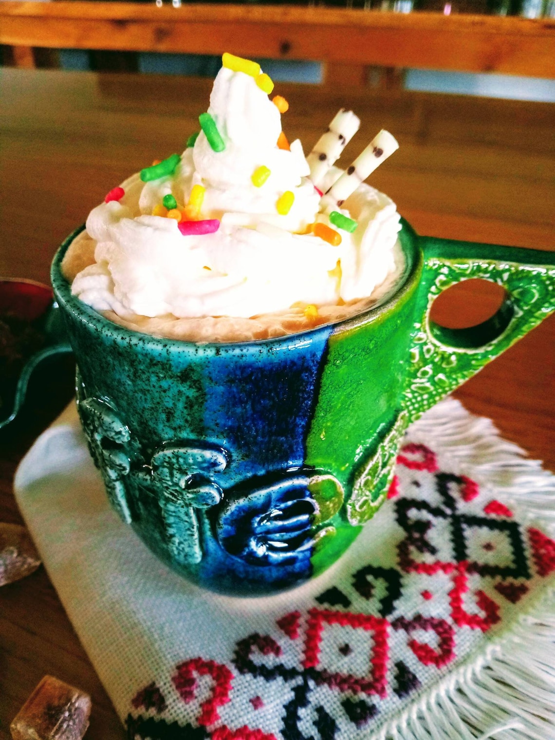 ICE COFFEE Mug / Cappuccino Cup / Coffee Cup / Gift Idea / Etsy