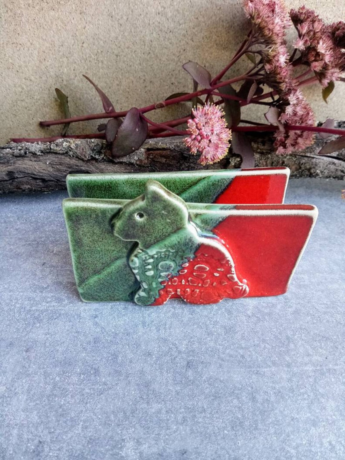 SPONGE holder animal / cat sponge holder / cat kitchen decor / Etsy