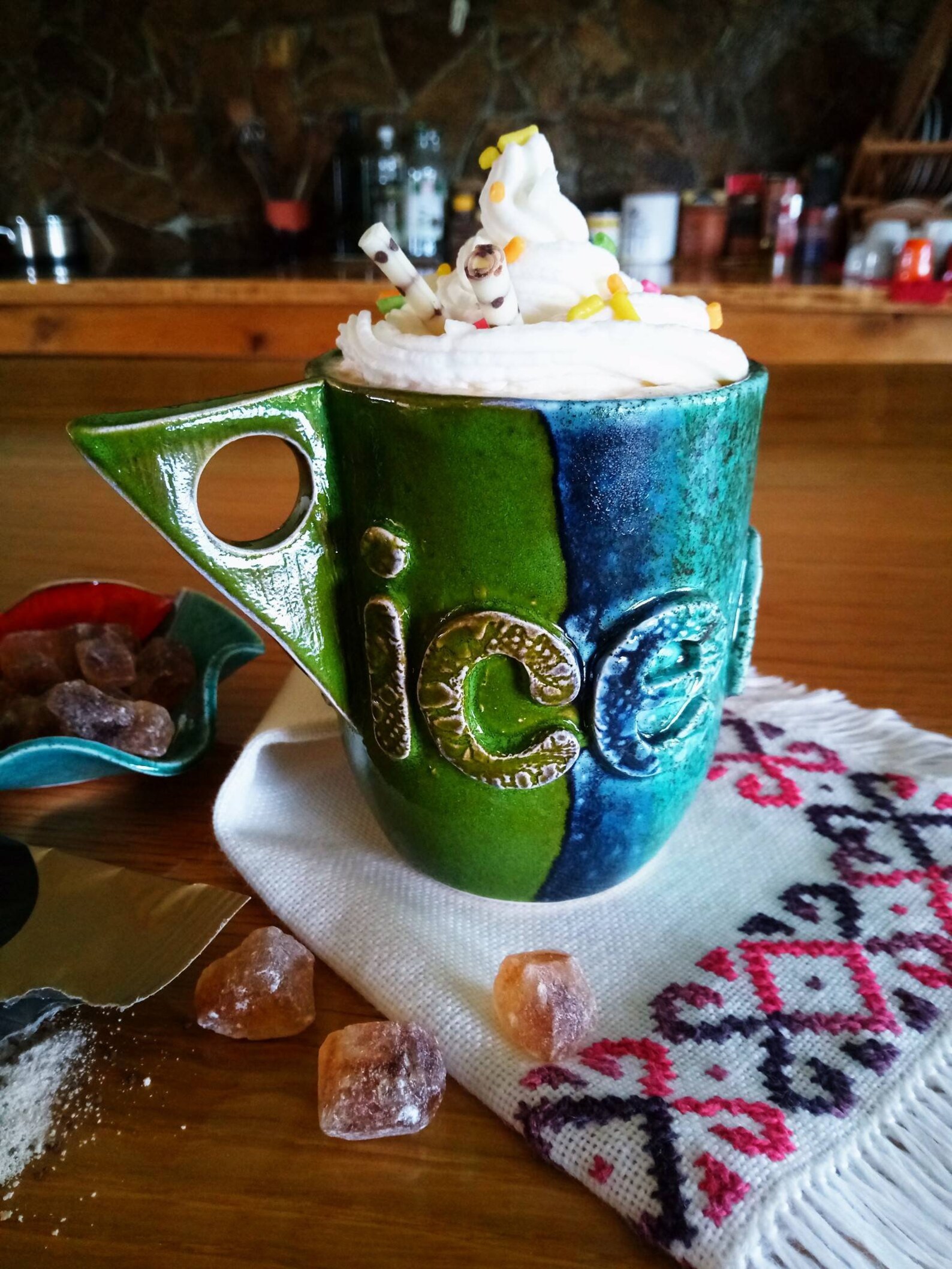 ICE COFFEE Mug / Cappuccino Cup / Coffee Cup / Gift Idea / Etsy