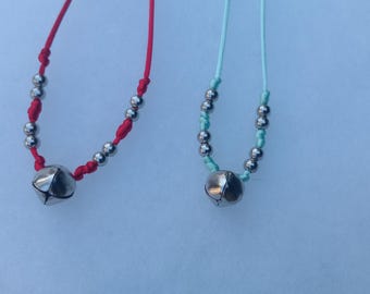 Collier cloche réglable vintage
